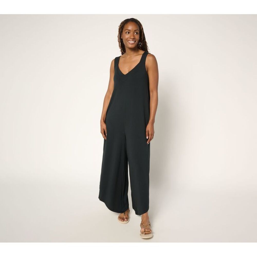 Anybody Women's Plus Sz Dress 2X Cozy Knit Jersey Black